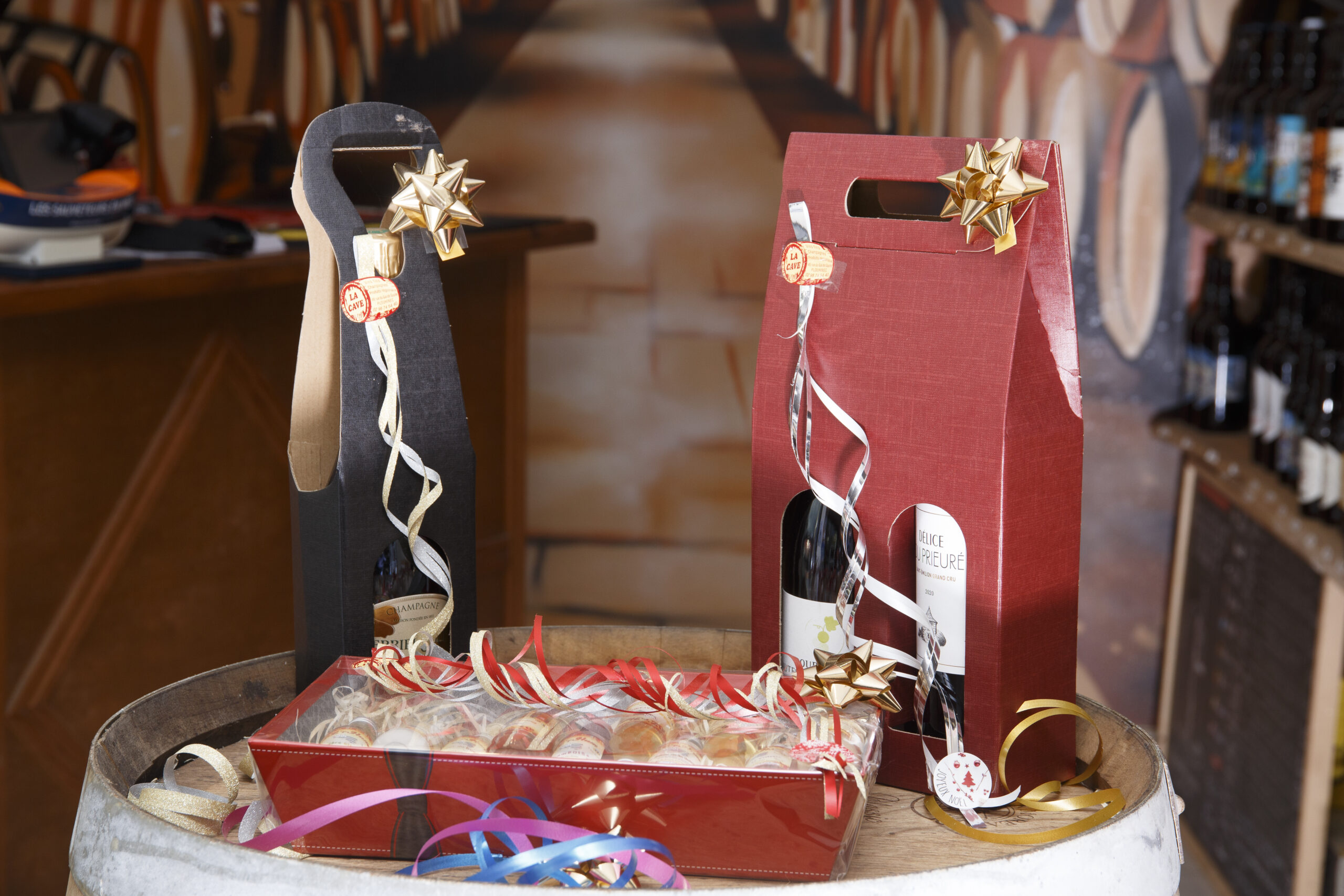 Coffrets cadeaux vins Cave Betrom Plouhinec