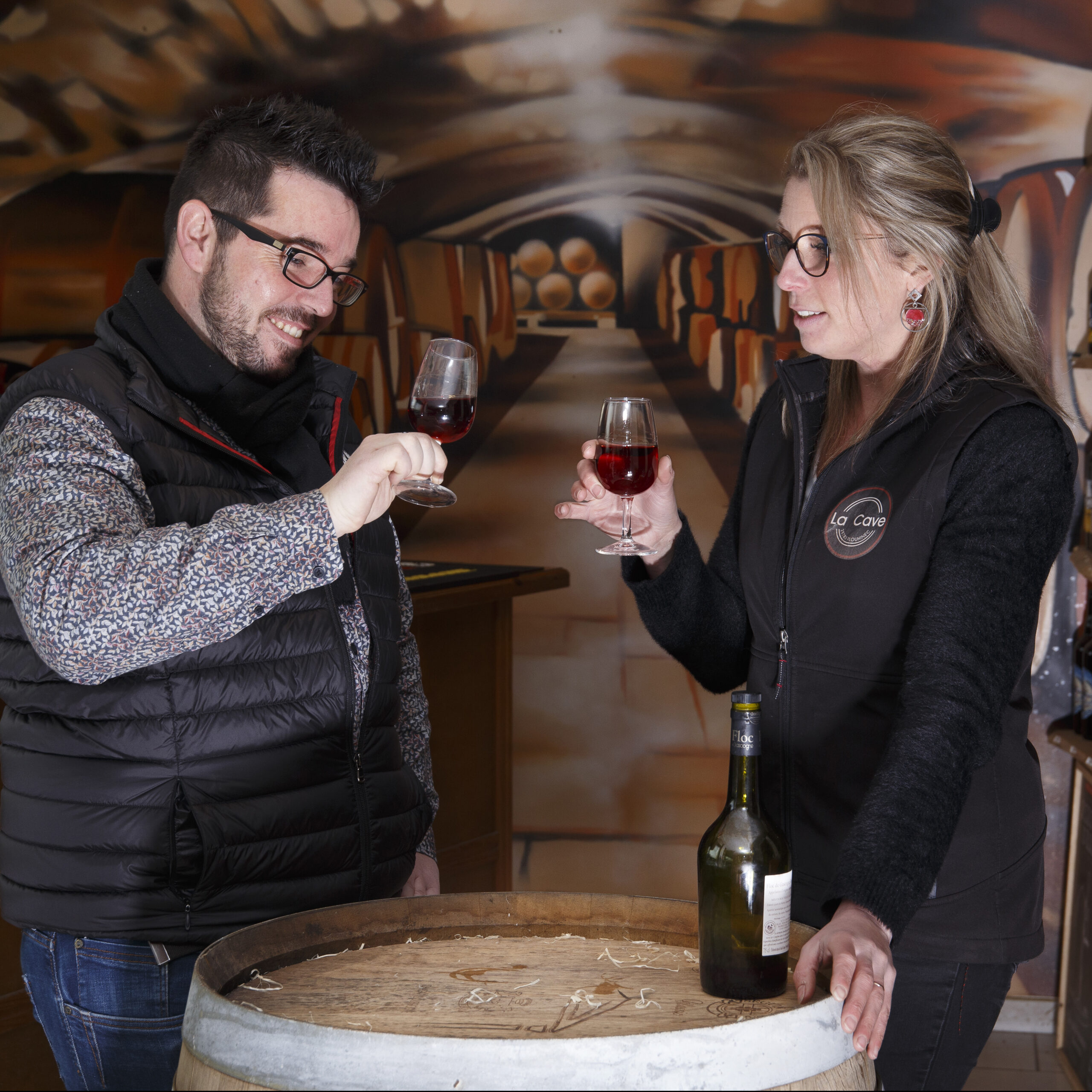 Intérieur La Cave Betrom - Cave à vin Plouhinec