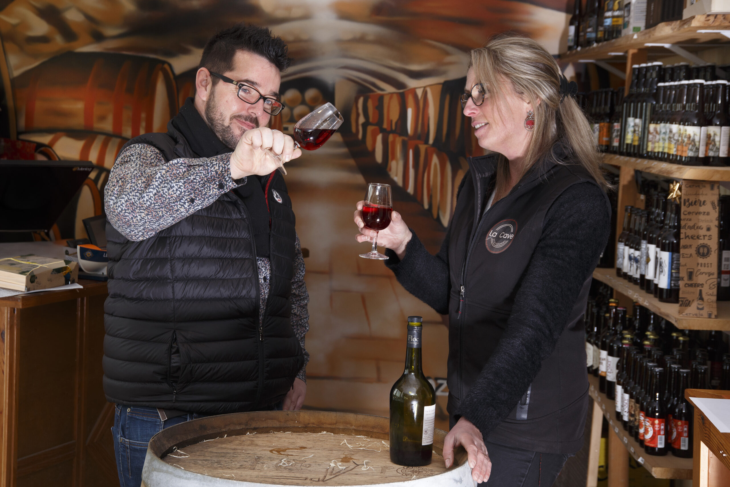 La Cave Betrom - Notre équipe au travail