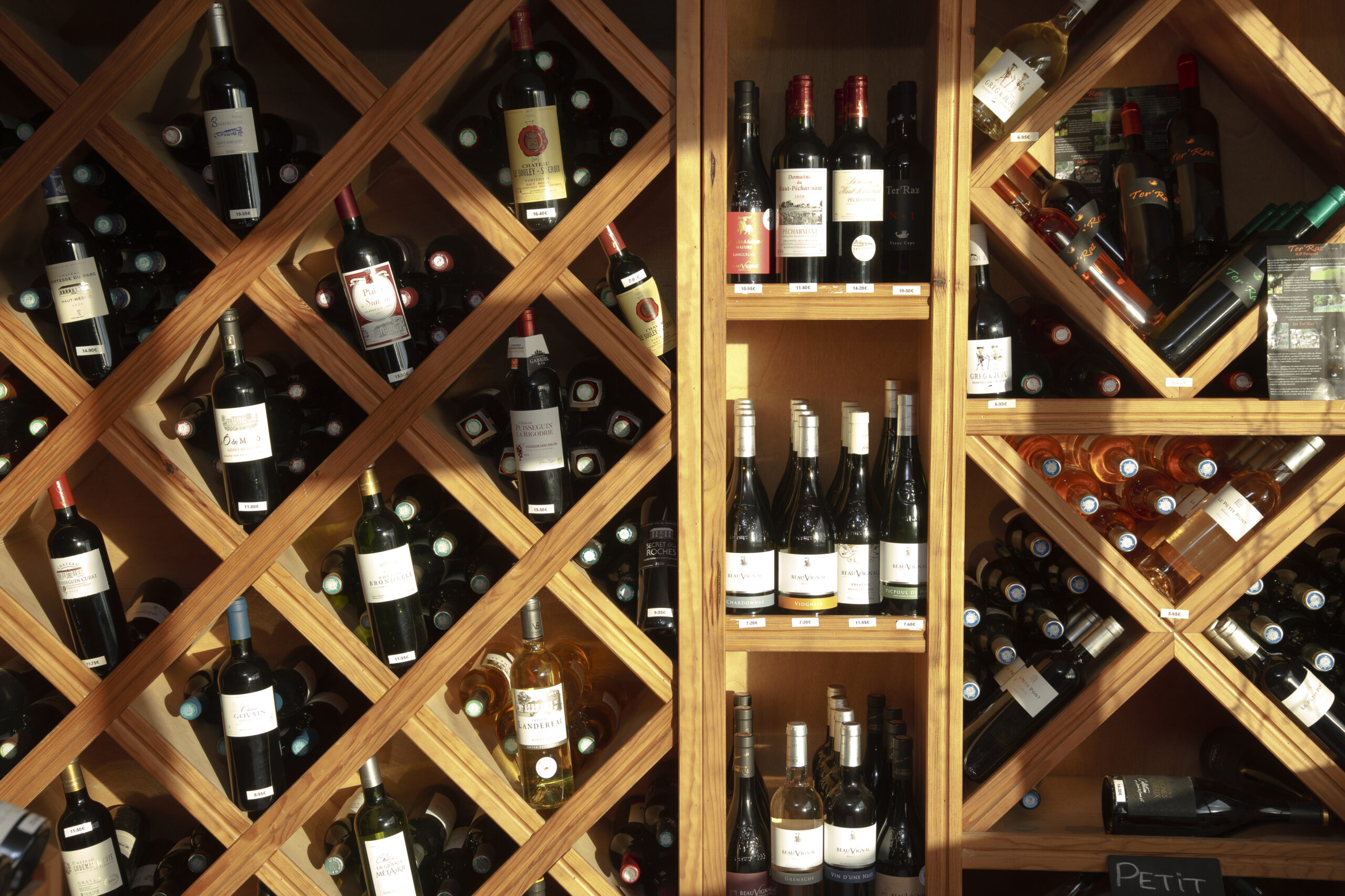 Dégustation de vins La Cave Betrom Plouhinec